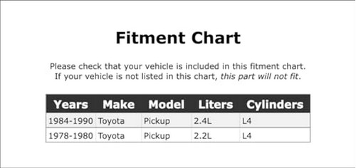 Filtro De Combustible Compatible Con Toyota Pickup 18 Vin 19 Foto 2