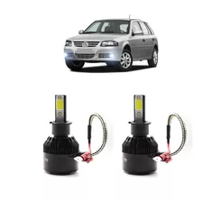 Kit Lâmpadas Super Led Code 8000k Farol De Milha Gol G4 2014