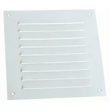 Ventilacion 15 X 25 Acero Esmaltado Blanco