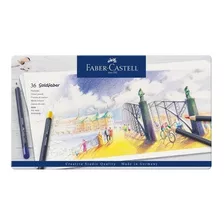 Lápis De Cor Permanente Goldfaber 36 Cores Faber-castell