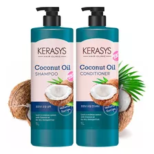 Shampoo Y Acondicionador Kerasys Aceite De Coco, Suavidad