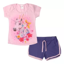 Kit 6 Conjuntos Infantil Menina Bebê Verão Diversos