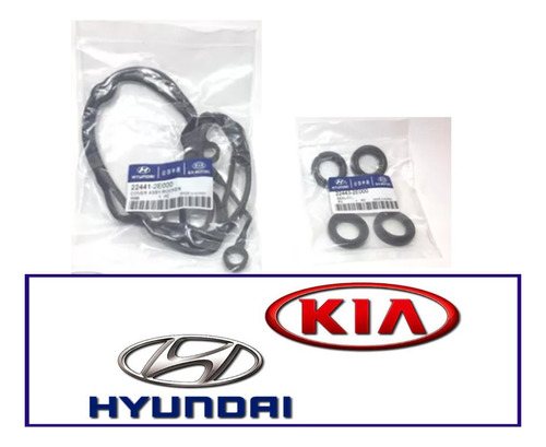 Set Empaque Tapa Punteria Hyundai Elantra 1.8 2.0 2011-2020. Foto 4