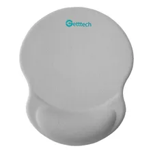 Mousepad Getttech Gris, Ergonómica De Gel Ggd-std-01-gy Color Gris Diseño Impreso Liso