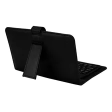 Funda Con Teclado Acteck Micover Recargable / Bluetooth Kt