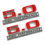 Emblema Lateral Ford Lobo Lariat F150 Cromo 2021 2022 2023