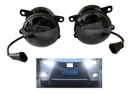 Par Faros Auxiliares Niebla Led Sl Mitsubishi Montero 2011 Foto 5