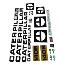 Kit Faixa Adesivo Motoniveladora Caterpillar 140 B 140b