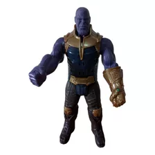 Boneco Thanos 30cm Fala Guerra Infinita Avengers Vingadores