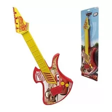 Guitarra Acústica Infantil Brinquedo Da Marvel Avengers 42cm