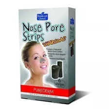 Mascarilla Facial Para Piel Purederm Nose Pore Strips Charcoal