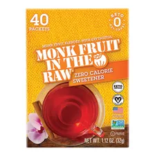 Monk Fruit In The Raw, Paquetes De Edulcorantes Con Certific