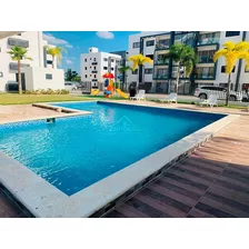 Apartamento En Alquiler En Residencial Con Piscina En Gurabo Awpa03