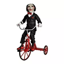 Billy The Puppet Con Triciclo Saw Neca Figura De 12 Pulgadas