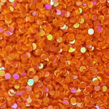 Confete Redondo 1mm Ro.150520 C/100g Laranja