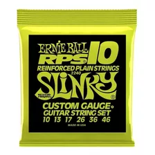 Encordoamento Guitarra 010 Regular Slinky Rps Ernie Ball