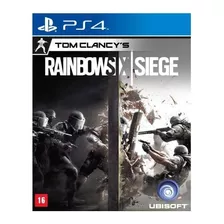 Jogo Para Ps4 Tom Clancy's Rainbow Six Siege