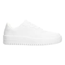 Tenis Vizzano Con Plataforma Color Blanco Blanco Para Mujer 