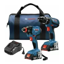 Taladro Y Atornillador Bosch 18v +2 Bat 4a Combo Ph Ventas