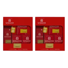 Kit Masculino Para Presente Senador 2x Shampoo + 6 Sabonetes