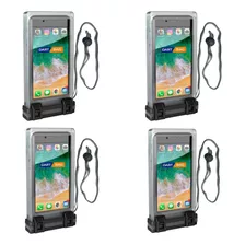 Kit 4 Case Prova Dágua Para Celular Anti Shock Frete Grátis