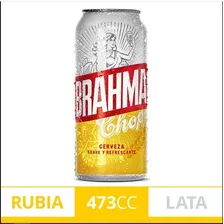 Cerveza Brahma Lata 473 Ml.