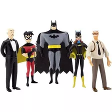 5 Batman Aventuras Brave Bold Heroes Dc Miniaturas Dobráveis