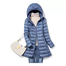 Chaquetas De Invierno Para Mujer Abrigo Largo Parka Delgada