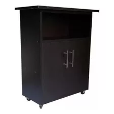 Mueble Multiuso Hawaii Rodante Organizador En Caramelo