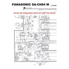 Esquema Eletrico Som Panasonic Sa Ch84 Sach84 Ch84 Via Email