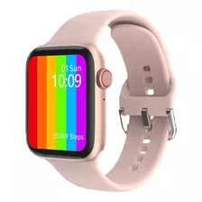 Relógio Inteligente Smart Watch W26 Rosé Pequeno 40mm