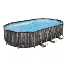 Piscina Estructural Bestway 5611r Ovalada Cemento 20241 Lts