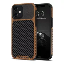 Tendlin Compatible Con iPhone 12 Mini Estuche Grano De Mader