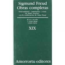 Livro Sigmund Freud Obras Completas Vol Xix: Traducción José