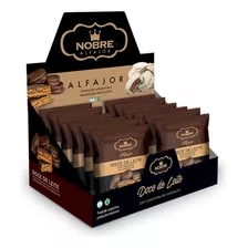 Alfajor Doce De Leite Cobertura Chocolate Nobre Display 12un