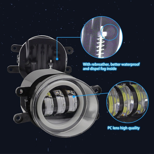 Luz Antiniebla Led Drl De 3,5  Para Toyota Avensis Saloon Foto 5