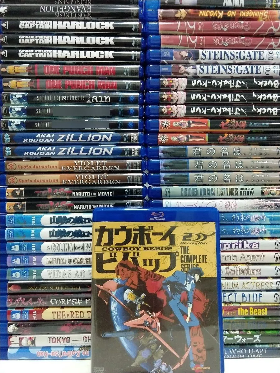 5 Animes Em Blu-ray - Serie Em Box Duplo A Sua Escolha.