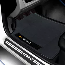 Kit Tapete E Soleira De Porta Chevrolet Cobalt 