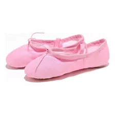 Zapatilla Ballet Lona Media Punta 