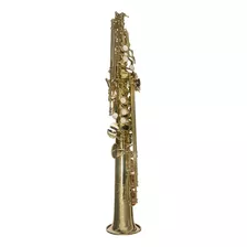 Sax Soprano Recto Blessing Laqueado Con Estuche Modelo 6433l