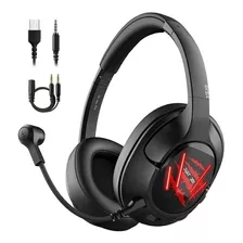 Auriculares Gamer Eksa E3 Air Joy Pro 7.1 Pc Ps4 Color Negro