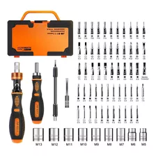 Set D/destornilladores Jakemy 69 En 1 Mag C/estuche - Orange