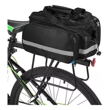 Bolsa Lixada Impermeable Para Asiento Trasero De Bicicleta