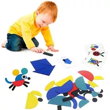 Juego Didáctico Rompecabezas Montessori 60 Cartas 