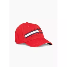 Boné Tommy Hilfiger Infantil Tino Vermelho