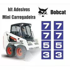  Kit Adesivos Mini Carregadeira Compatível Com Bobcat 7753