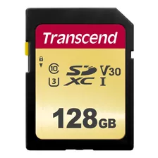 Trasciende Ts128gsdc500se 128 Gb Uhsi U3 Sd Tarjeta De Memor