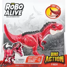 Juguete / Robo Alive Dino Accion Serie 1 T-rex Para Niños 