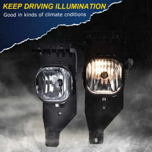 Bumper Driving Fog Lights Lamps Fit For 05-07 Ford F-250 Oad Foto 2
