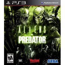 Jogo Ps3 Aliens Vs Predator Físico